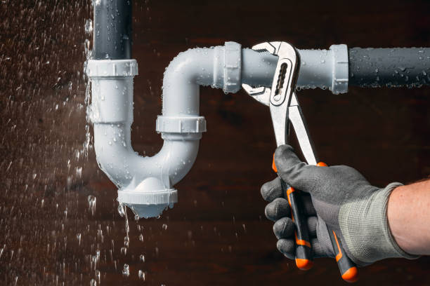 Professional Emergency Plumber technician working in Sumner, ME
